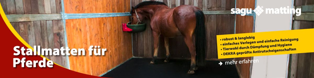 Stallmatten für Pferde fördern das Tierwohl